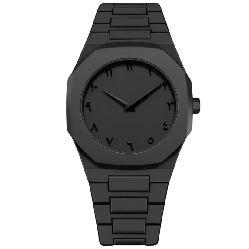 Arabic Aura Watch - Black